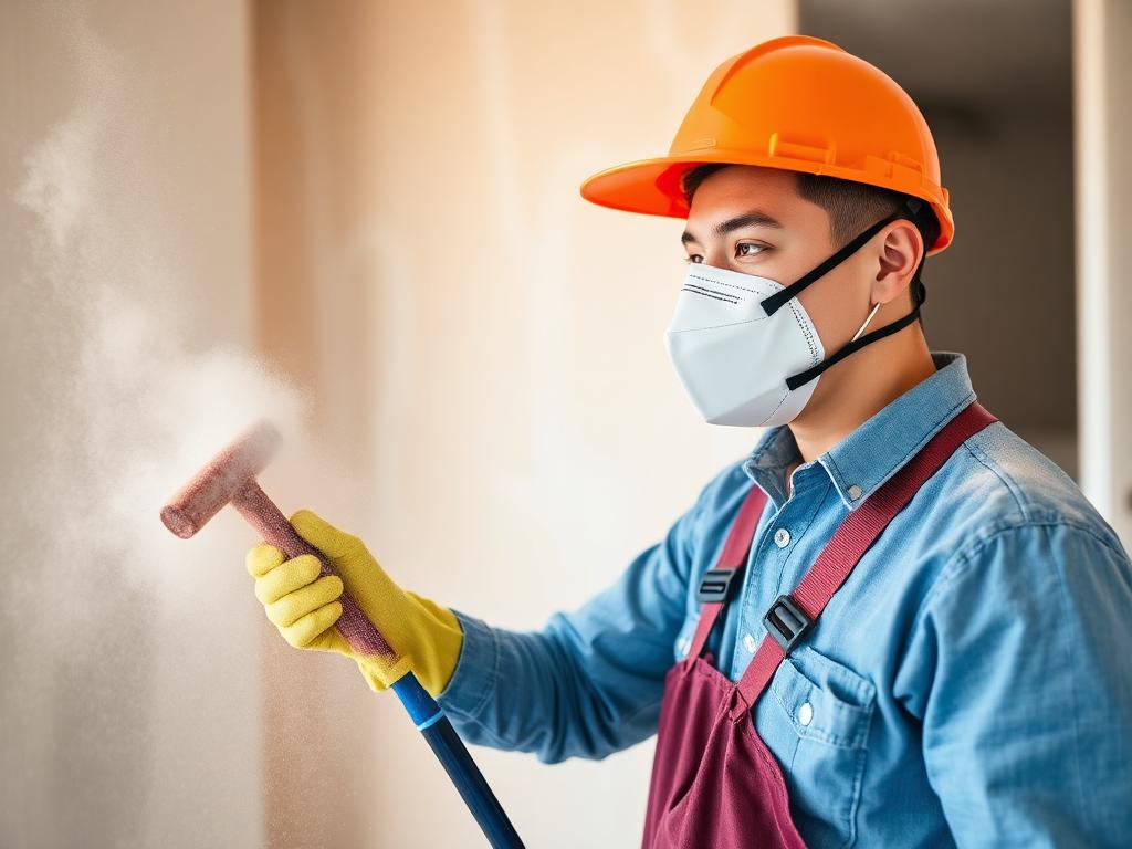 Schoonmaak na verbouwing